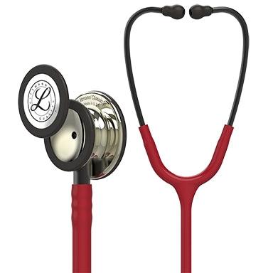 3M Classic Stethoscope 3M™ Littmann® Burgundy 1-Tube 27 Inch Tube Double-Sided Chestpiece