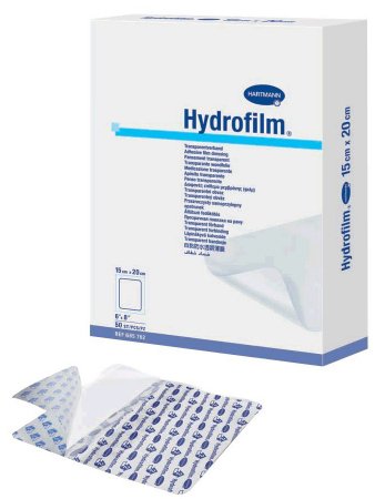 Hartmann Transparent Film Dressing Hydrofilm® Rectangle 6 X 8 Inch 2 Tab Delivery Without Label Sterile