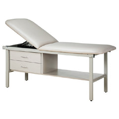 Clinton Industries Treatment Table with Drawer Model 3010 Alpha Series Adjustable 450 lbs. Weight Capacity - M-1086780-1388 - Each