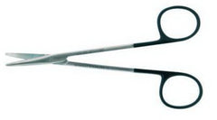 BR Surgical Strabismus Scissors SuperCut Metzenbaum 4-1/4 Inch Length Straight Blunt Tip / Blunt Tip - M-1086843-3249 - Each