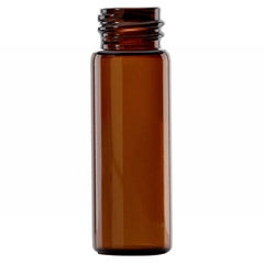 Fisher Scientific VIAL, GLASS W/SCREW TOP AMBER 15MMX45MM 4ML (1000/CS)