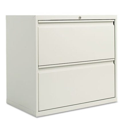 Alera® Two-Drawer Lateral File Cabinet, 30w x 18d x 28h, Light Gray