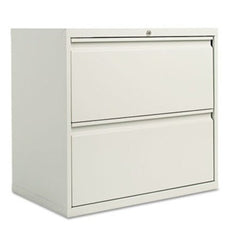 Alera® Two-Drawer Lateral File Cabinet, 30w x 18d x 28h, Light Gray