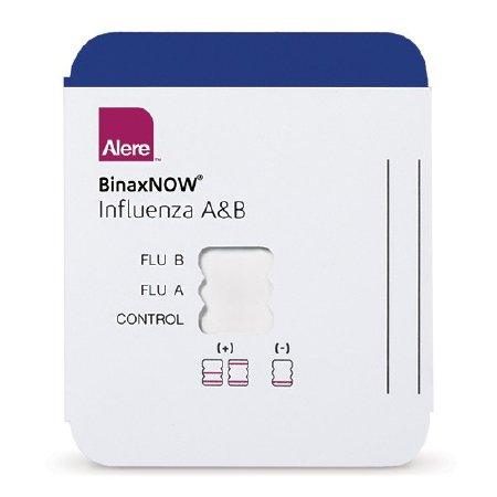 Abbott Rapid Dx North America LLC Test Kit BinaxNOW® Influenza A&B Card 2 With Alere™ Reader Interpretation Infectious Disease Immunoassay Influenza A + B Nasal Swab / Nasopharyngeal Swab Sample 22 Tests