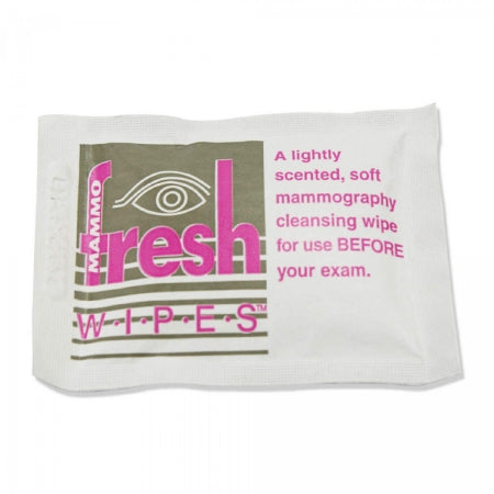 Precision Dynamics Mammography Wipe Freshwipes™ Individual Packet Water / Alcohol / Potassium Sorbate Scented 50 Count