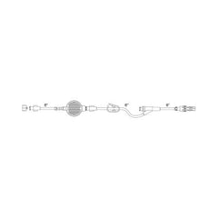 Smiths Medical EXTENSION SET, STANDARD BORE .02 MICRON FLTR NDL FREE (25/CS - M-1087366-2980 - Case of 25