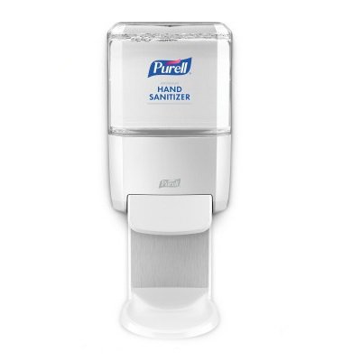 GOJO Hand Hygiene Dispenser Purell® ES4 White ABS Plastic Manual Push 1200 mL Wall Mount - M-1087409-2579 - Case of 1