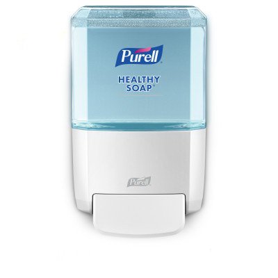 GOJO Soap Dispenser Purell® ES4 White ABS Plastic Manual Push 1200 mL Wall Mount - M-1087411-1402 - Case of 1