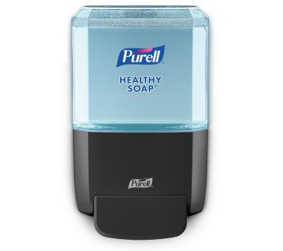 GOJO Soap Dispenser Purell® ES4 Graphite ABS Plastic Manual Push 1200 mL Wall Mount - M-1087412-3943 - Case of 1