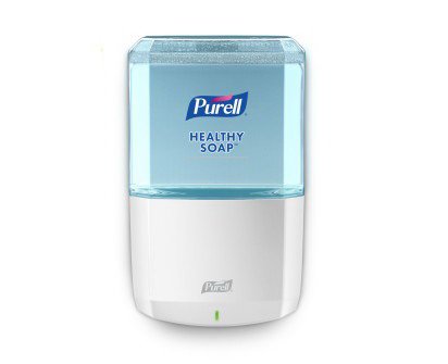 GOJO Soap Dispenser Purell® ES6 White ABS Plastic Automatic 1200 mL Wall Mount - M-1087423-1341 - Case of 1