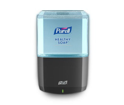 GOJO Soap Dispenser Purell® ES6 Graphite ABS Plastic Automatic 1200 mL Wall Mount - M-1087424-2293 - Case of 1