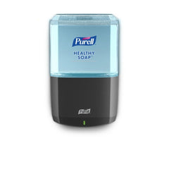 GOJO Soap Dispenser Purell® ES8 Graphite ABS Plastic Automatic 1200 mL Wall Mount - M-1087439-3401 - Case of 1