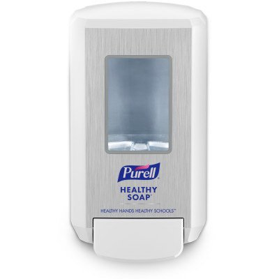 GOJO Soap Dispenser Purell® CS4 White ABS Plastic Manual Push 1250 mL Wall Mount - M-1087445-3229 - Case of 1