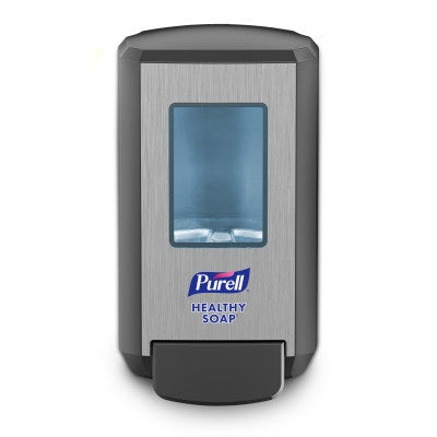 GOJO Soap Dispenser Purell® CS4 Graphite ABS Plastic Manual Push 1250 mL Wall Mount - M-1087446-1861 - Case of 1