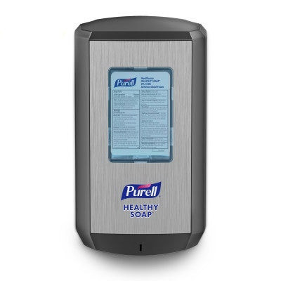 GOJO Soap Dispenser Purell® CS6 Graphite ABS Plastic Automatic 1200 mL Wall Mount - M-1087450-3154 - Case of 1