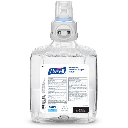 GOJO Surgical Scrub Purell® 1200 mL Dispenser Refill Bottle 70% Strength Ethyl Alcohol NonSterile