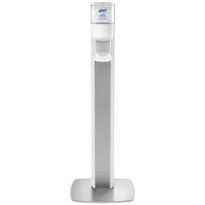 GOJO Hand Hygiene Dispenser Purell® Messenger® ES6 White ABS Plastic Automatic 1200 mL Floor Mount - M-1087460-3266 - Case of 1