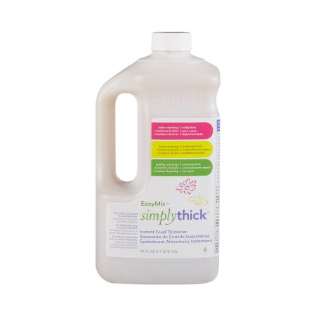 Simply Thick Food and Beverage Thickener SimplyThick® Easy Mix 1.6 Liter Pump Bottle Unflavored Gel Honey / Nectar / Pudding Consistency