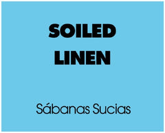 United Ad Label Pre-Printed Label Advisory Label Blue Synthetic Paper Soiled Linen Black Safety and Instructional 8 X 10 Inch - M-1087582-3510 - Each