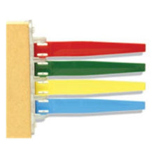 Unimed - Midwest Exam Room Signal Flag Wall Mount 4-Flag - M-1087618-2832 - Each