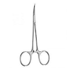 V. Mueller Mosquito Forceps V. Mueller® Snowden-Pencer 4-1/2 Inch Length Ring Handle Curved Fine, Regular Jaw - M-1087619-1731 - Each