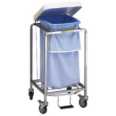 R & B Wire Products Hamper with Bag 4 Casters - M-1087831-1819 - Each