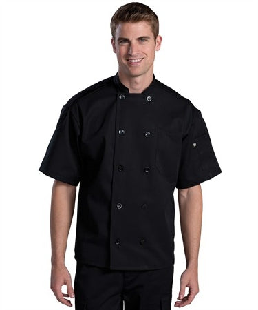 Inspired Results Inc Chef's Coat Black Medium / Large Hip Length Reusable