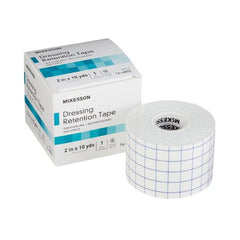 Dressing Retention Tape McKesson Nonwoven Fabric / Printed Release Paper 2 Inch X 10 Yard White NonSterile