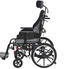 Drive Medical Tilt-In-Space Wheelchair Kanga Desk Length Arm Black Upholstery 16 Inch Seat Width 250 lbs. Weight Capacity