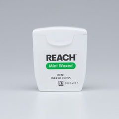 J & J Sales Dental Floss Reach® Waxed 55 Yard Mint Flavor