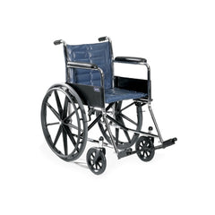 Invacare Wheelchair Tracer® EX2 Dual Axle Desk Length Arm Removable Arm Style Elevating Legrest 18 Inch Seat Width 250 lbs. Weight Capacity