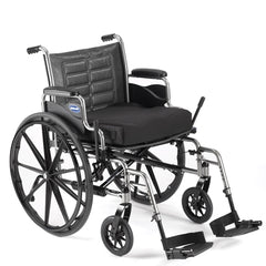 Invacare Wheelchair Tracer® IV Heavy Duty Dual Axle Desk Length Arm Removable Arm Style Midnight Blue Upholstery 22 Inch Seat Width 350 lbs. Weight Capacity