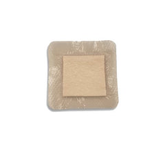 Dynarex Silver Foam Dressing SiliGentle™ AG 2 X 2 Inch Square Sterile