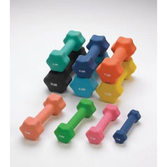 Patterson Medical Supply Dumbbell Hexagon Heads Sammons Preston® 2 lbs.