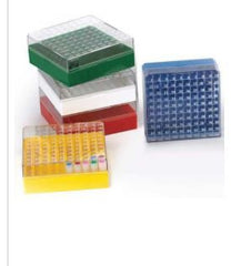 Globe Scientific Storage Box 2mL 52 X 132 X 132 mm Plastic