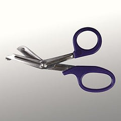 Trauma Shears McKesson Medicut™ Purple 7-1/4 Inch Length Medical Grade Stainless Steel Finger Ring Handle Blunt Tip / Blunt Tip - M-1089417-1213 - Case of 10