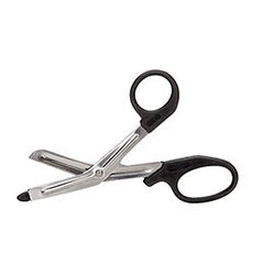 Trauma Shears McKesson Medicut™ Black 5-1/2 Inch Length Medical Grade Stainless Steel Finger Ring Handle Blunt Tip / Blunt Tip - M-1089418-4506 - Each