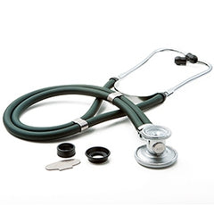 Sprague Stethoscope McKesson Green 2-Tube 22 Inch Tube Double-Sided Chestpiece