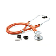 Sprague Stethoscope McKesson Orange 2-Tube 22 Inch Tube Double-Sided Chestpiece