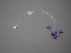 Vesco Medical Low Profile Extension Set ENFit® 12 Inch, Right Angle, NonSterile