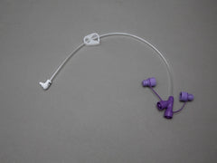 Vesco Medical Low Profile Extension Set ENFit® 12 Inch, Right Angle, NonSterile