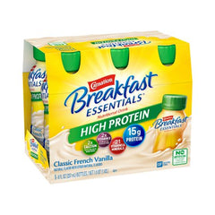 Nestle Healthcare Nutrition Oral Supplement Carnation® Breakfast Essentials® High Protein French Vanilla Flavor Ready to Use 8 oz. Bottle