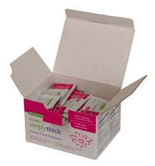 Simply Thick Food and Beverage Thickener SimplyThick® Easy Mix 6 Gram Individual Packet Unflavored Gel Nectar Consistency