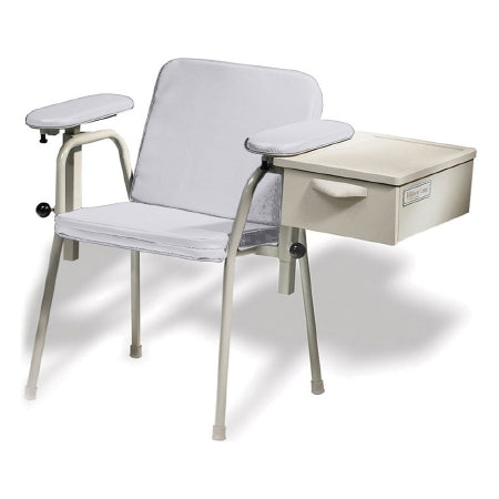 Midmark Blood Drawing Chair Ritter® 281 Double Fixed Armrest Mist