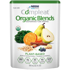 Nestle Healthcare Nutrition Oral Supplement / Tube Feeding Formula Compleat® Organic Blends Plant Blend Flavor Ready to Use 10.1 oz. Pouch