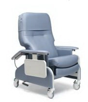 Graham-Field Recliner Deluxe Clinical Care® FR566DG Series Dove 4 Tente® Swivel Caster, 3 Total Locking Casters