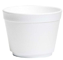 RJ Schinner Co Bowl Wincup White Single Use Foam 4-1/2 Inch