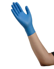 Cardinal Exam Glove ESTEEM™ Tru-Blu™ Stretchy Nitrile Small NonSterile Nitrile Standard Cuff Length Micro-Textured Blue Chemo Tested - M-1092956-1250 - Case of 1500