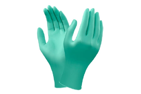 Ansell Chemical Protection Glove NeoTouch® 25-101 Large Neoprene Green 11.4 Inch Beaded Cuff NonSterile - M-1093029-3519 - Case of 1000
