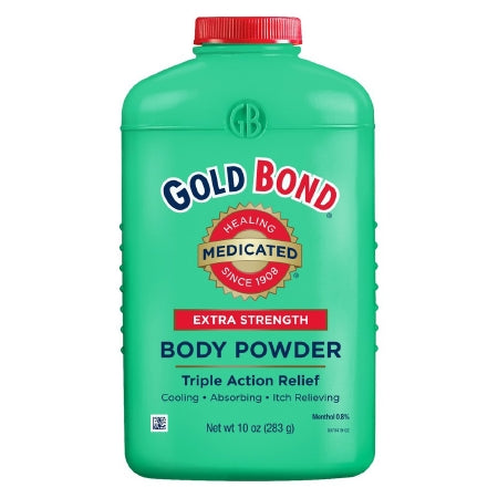 Aventis Pharmaceuticals Body Powder Gold Bond® Medicated 10 oz. Scented Shaker Bottle Menthol